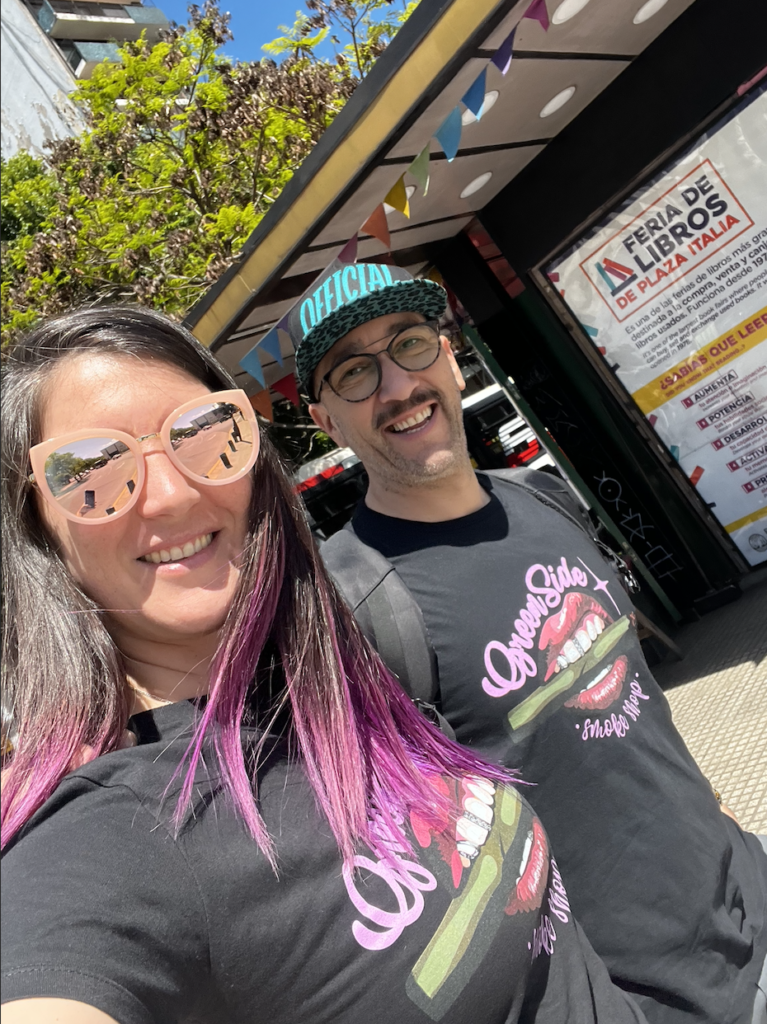 Melina y Horacio en la Expo Cannabis Argentina 2022