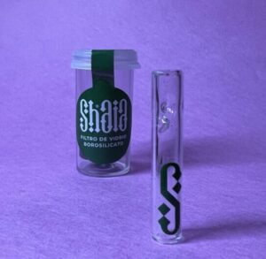 Boquilla de vidrio borosilicato Shaia Round