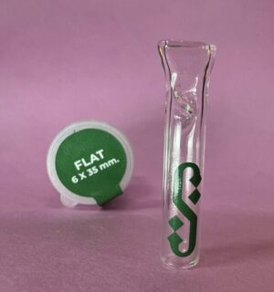 Boquilla de vidrio borosilicato Shaia Flat