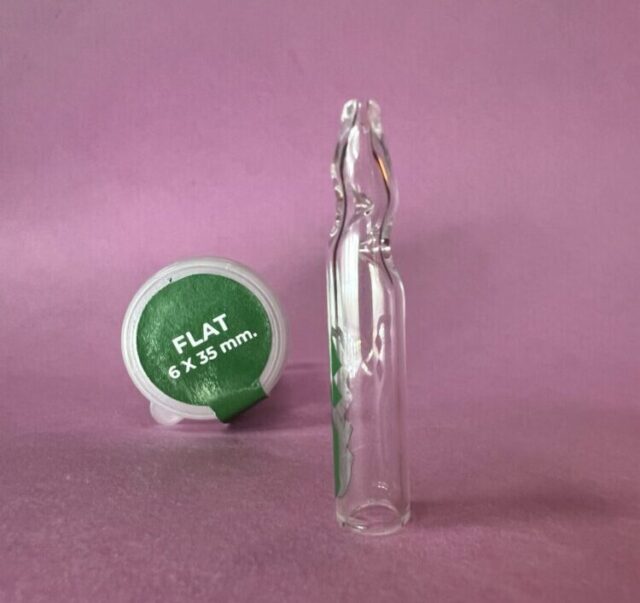 Boquilla de vidrio borosilicato Shaia Flat