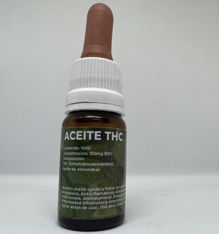 Aceite de THC Almendras Green Side Aceite de THC Almendras Green Side