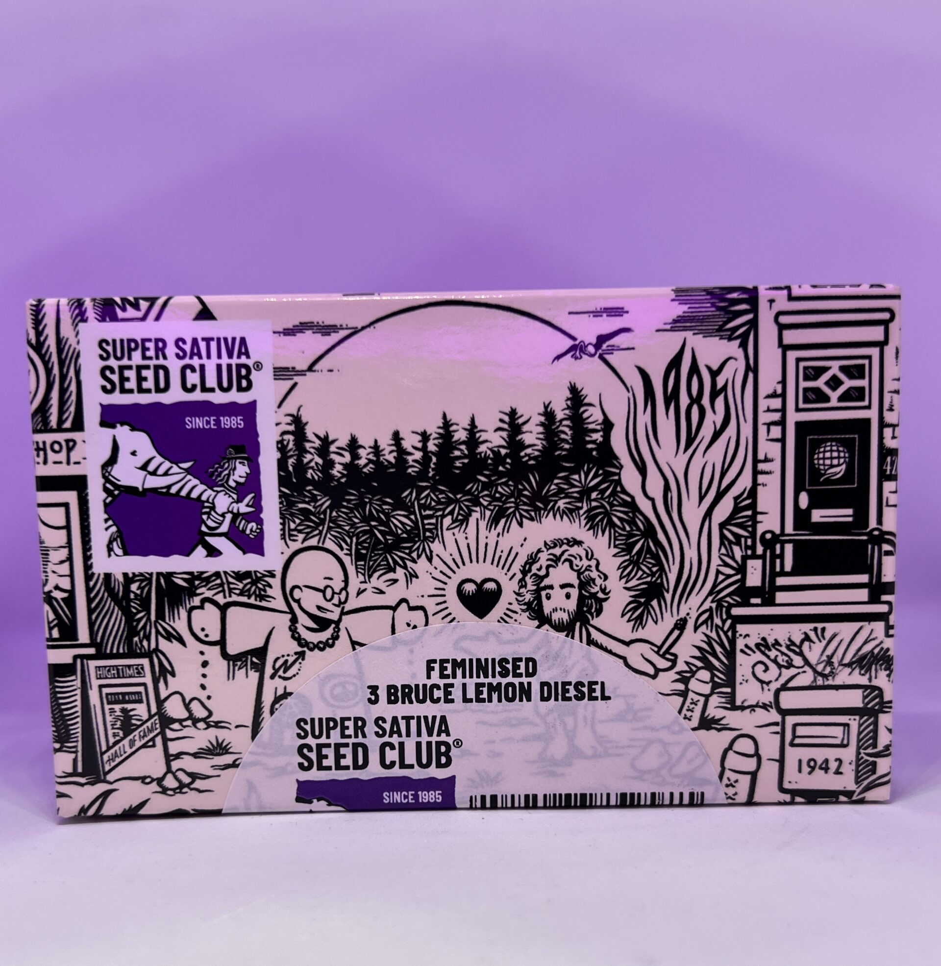 Bruce Lemon Diesel - Super Sativa Seed Club Feminizada