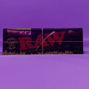 Papel Raw "Organic hemp Black"