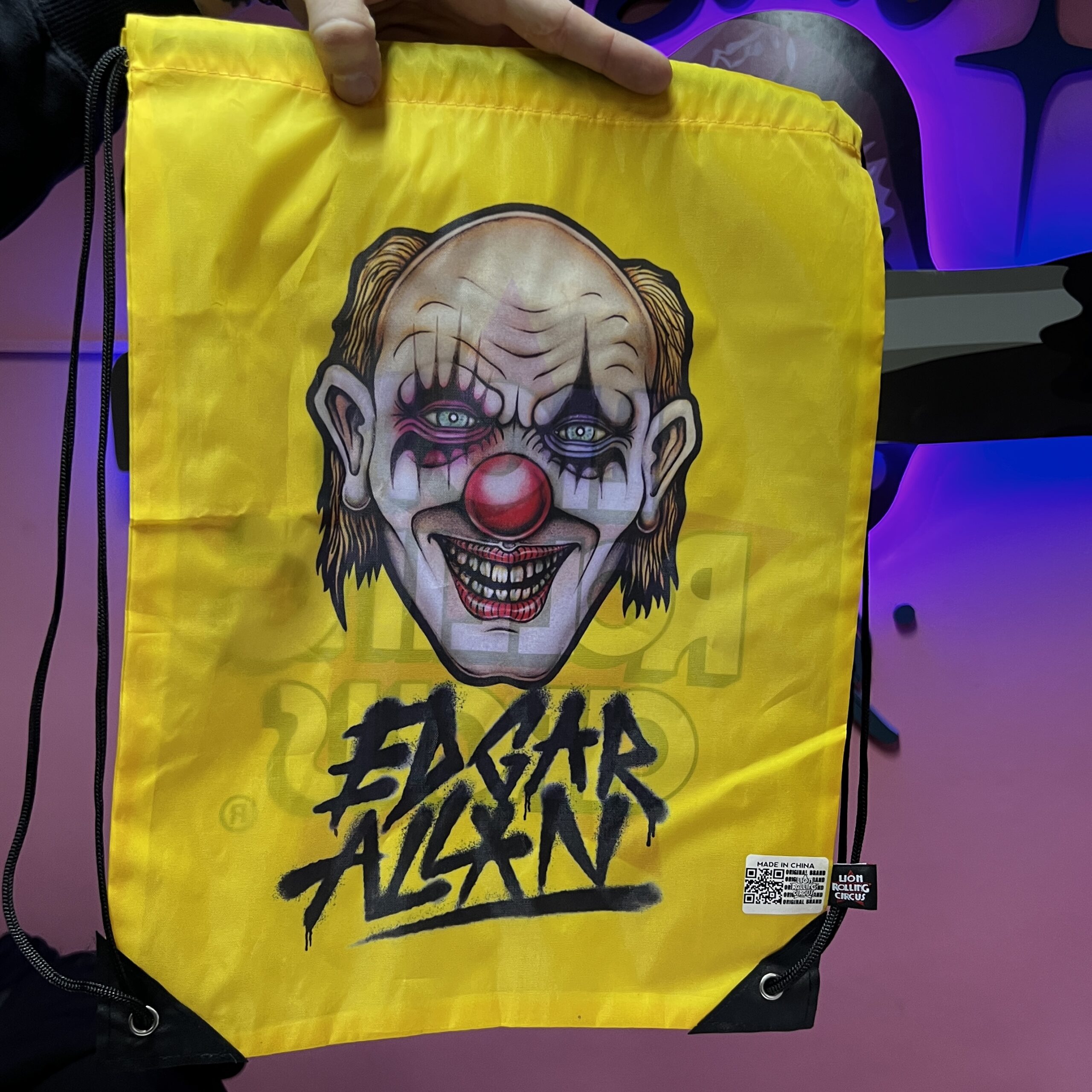 Bag Lion Rolling Circus Green Side