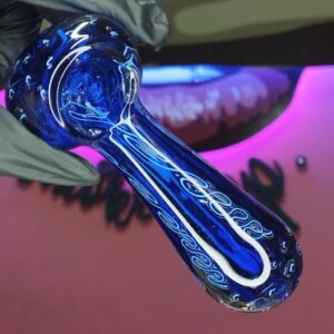 Pipa Doble Tubo Azul